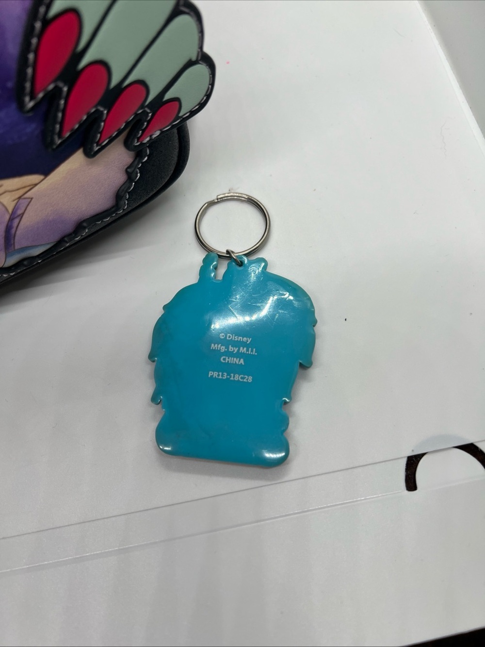 Mint Condition Maleficent Loungefly Mini Backpack With Matching Disney Keychain - Picture 9 of 9